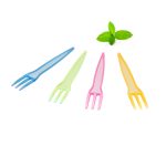 Plastic Chip Forks 8,5 cm 40 pcs