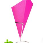 Paper Chip Cone / Dark Pink / 40 cones