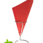 Paper Chip Cone Red 40 cones