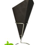 Paper Chip Cone Black 40 cones
