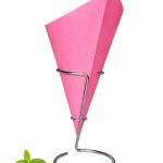 Paper Chip Cone Pink 40 cones