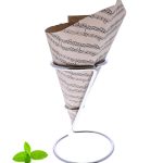 Paper Chip Cone Music BROWN 40 cones