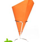 Paper Chip Cone Orange 40 cones