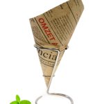 Paper Chip Cone / Financial Times BIO / 40 cones