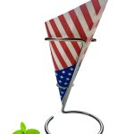 Paper Chip Cone / USA Stars and Stripes / 40 cones