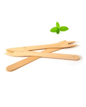 Wooden Chip Forks 12,1 cm 50 pcs