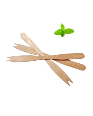 Wooden Forks / Extra Long / 14 cm / 40 pcs