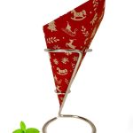 Paper Chip Cone / Christmas / BIO Brown Paper / 40 cones