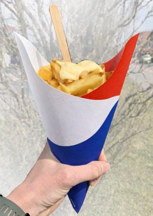 Paper Chip Cone / Dutch Flag / Set of 20 pcs