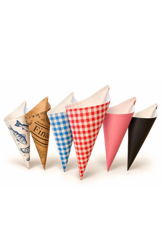 Paper Chip Cones